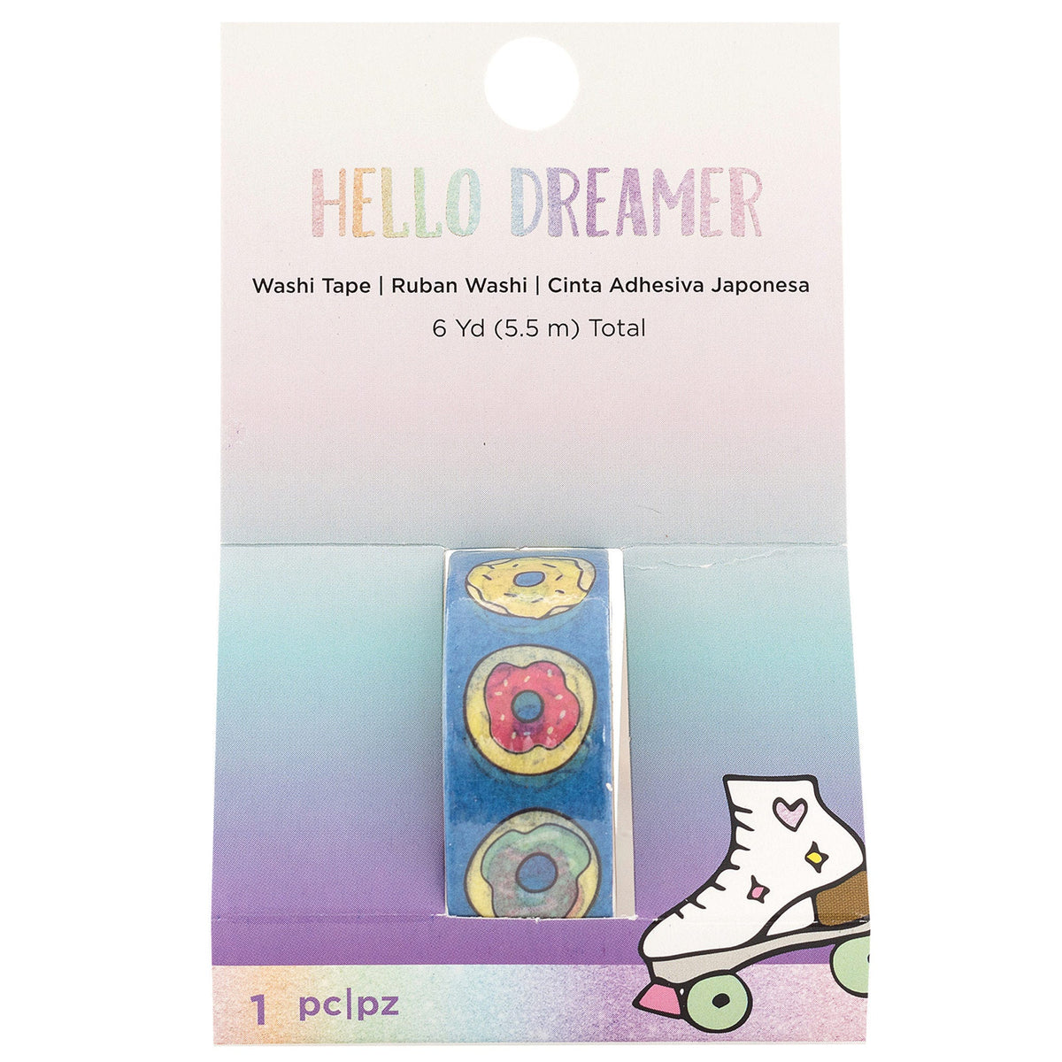 hello dreamer donuts washi tape - - -- 48 per case