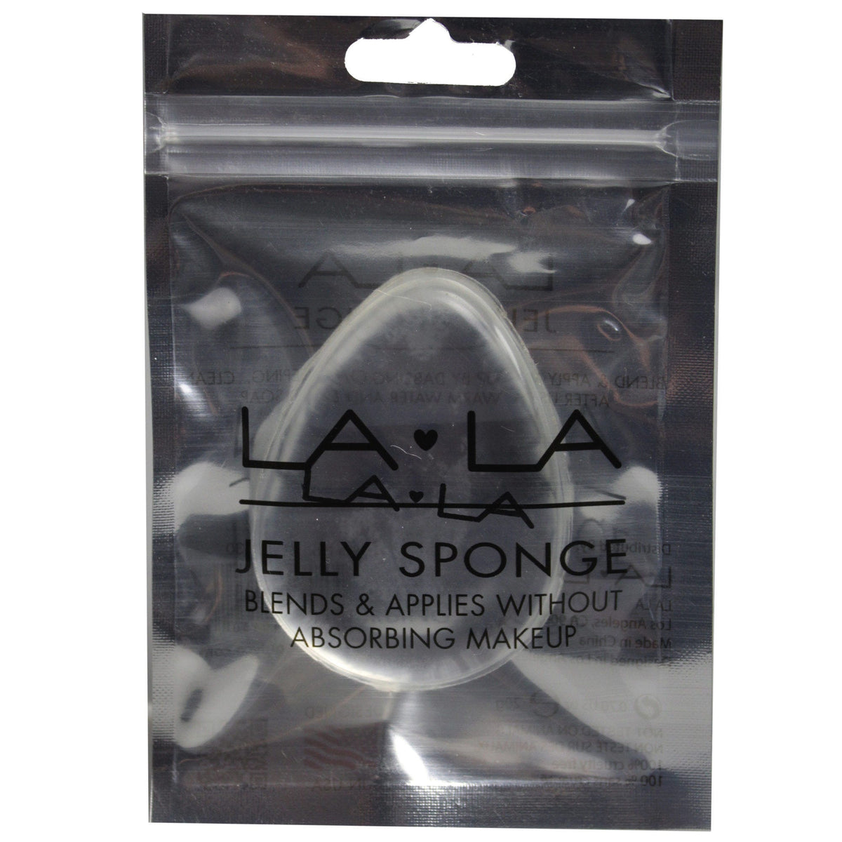 lala jelly sponge precision makeup blending sponge - aa pack -- 71 per box