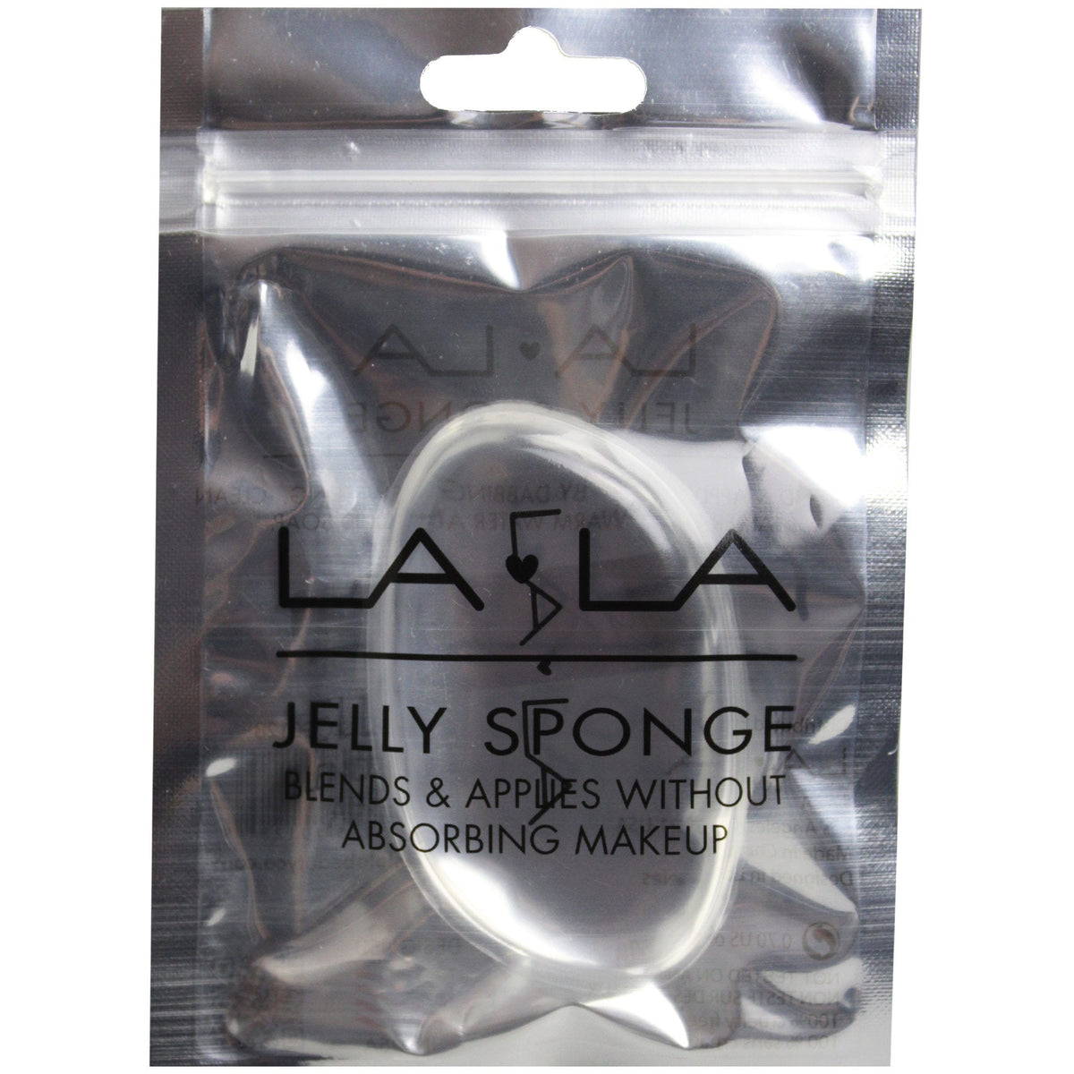 lala jelly sponge oval makeup blending sponge -- 93 per box
