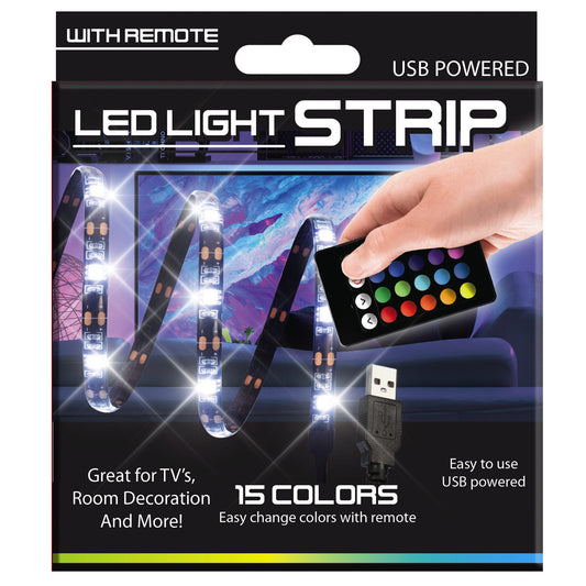 led strip lights with remote -- 5 per box