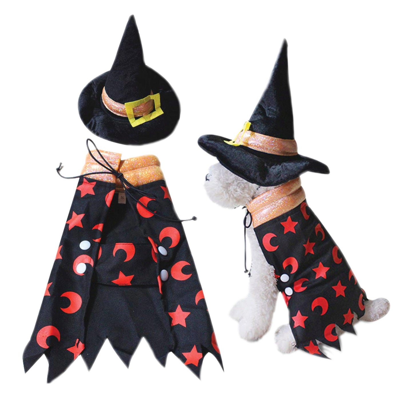 wizard pet costumes -- 3 per box