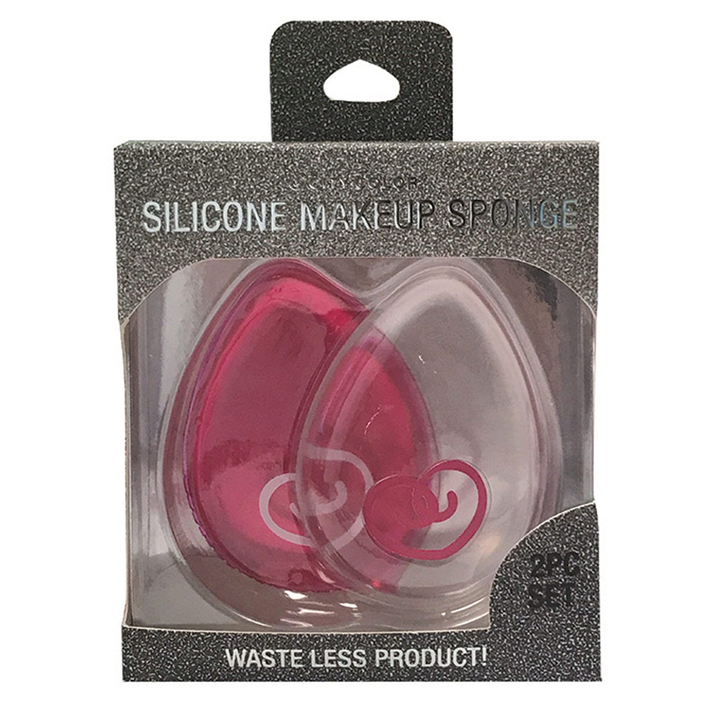 2 pack silicone makeup sponge set - - -- 45 per box