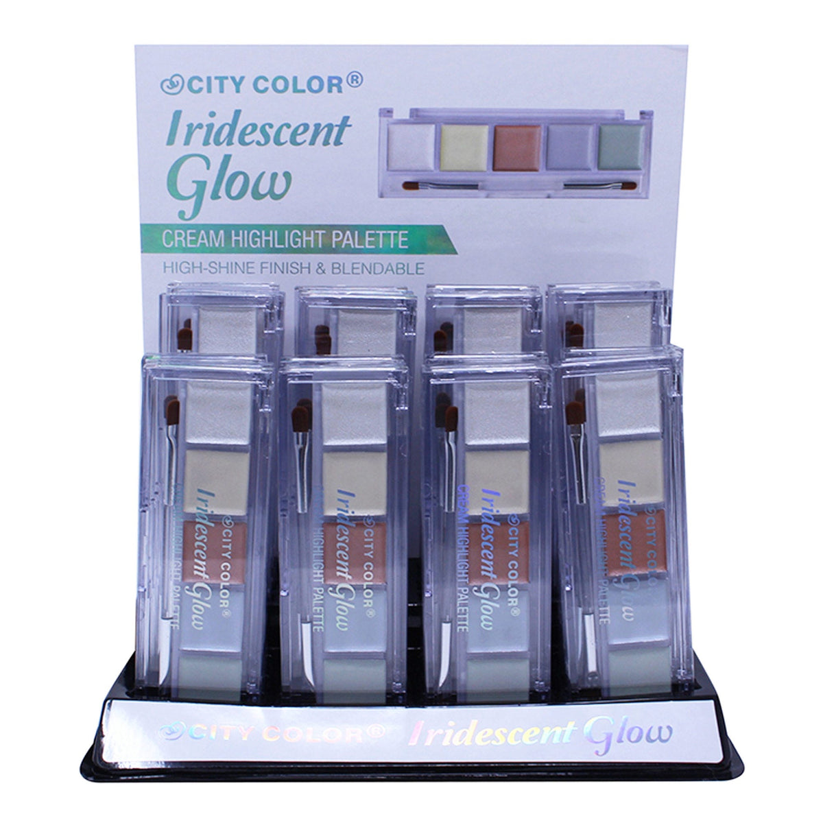 iridescent glow highlight palette - countertop display -- 51 per box