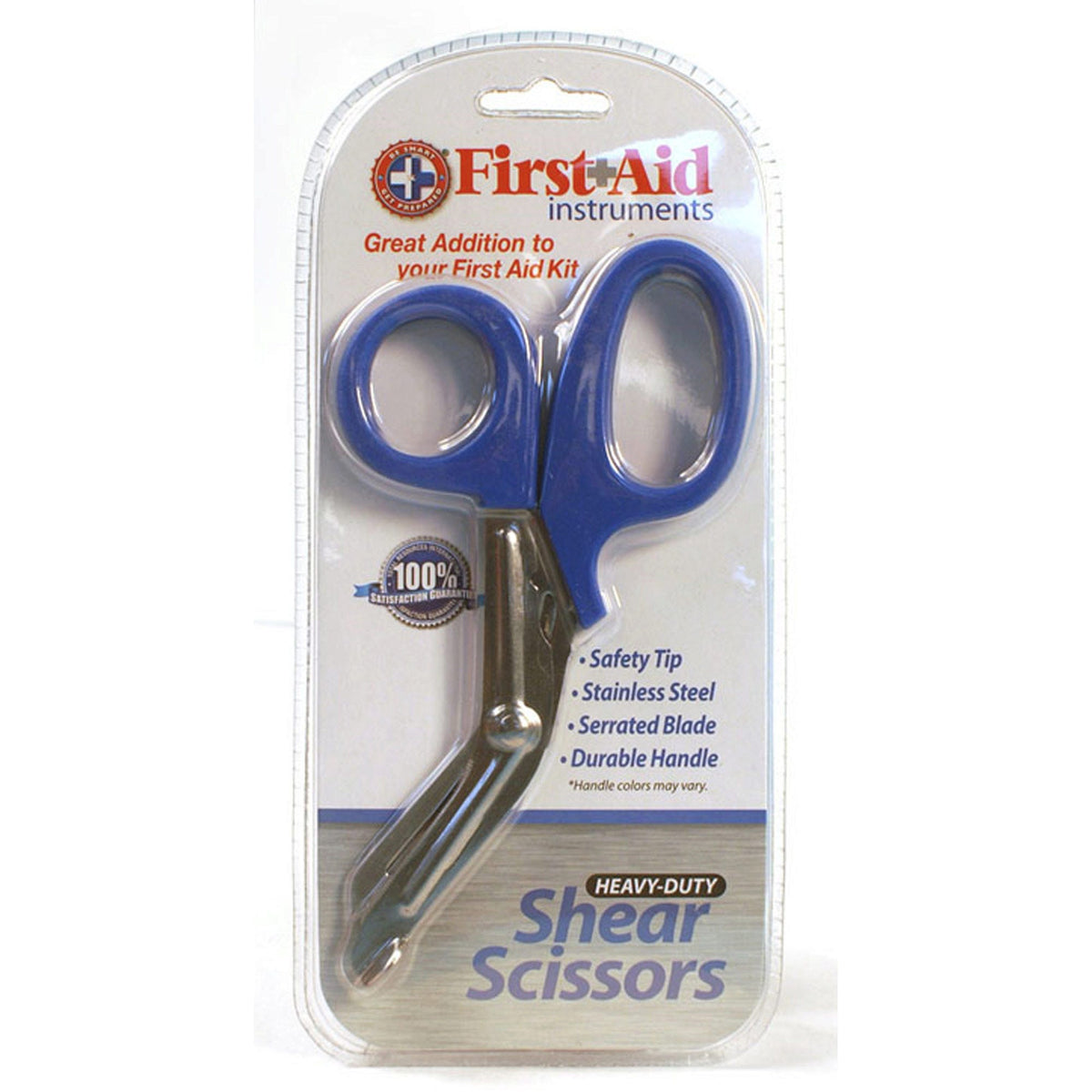 heavy duty first aid scissors - stainless steel -- 24 per case