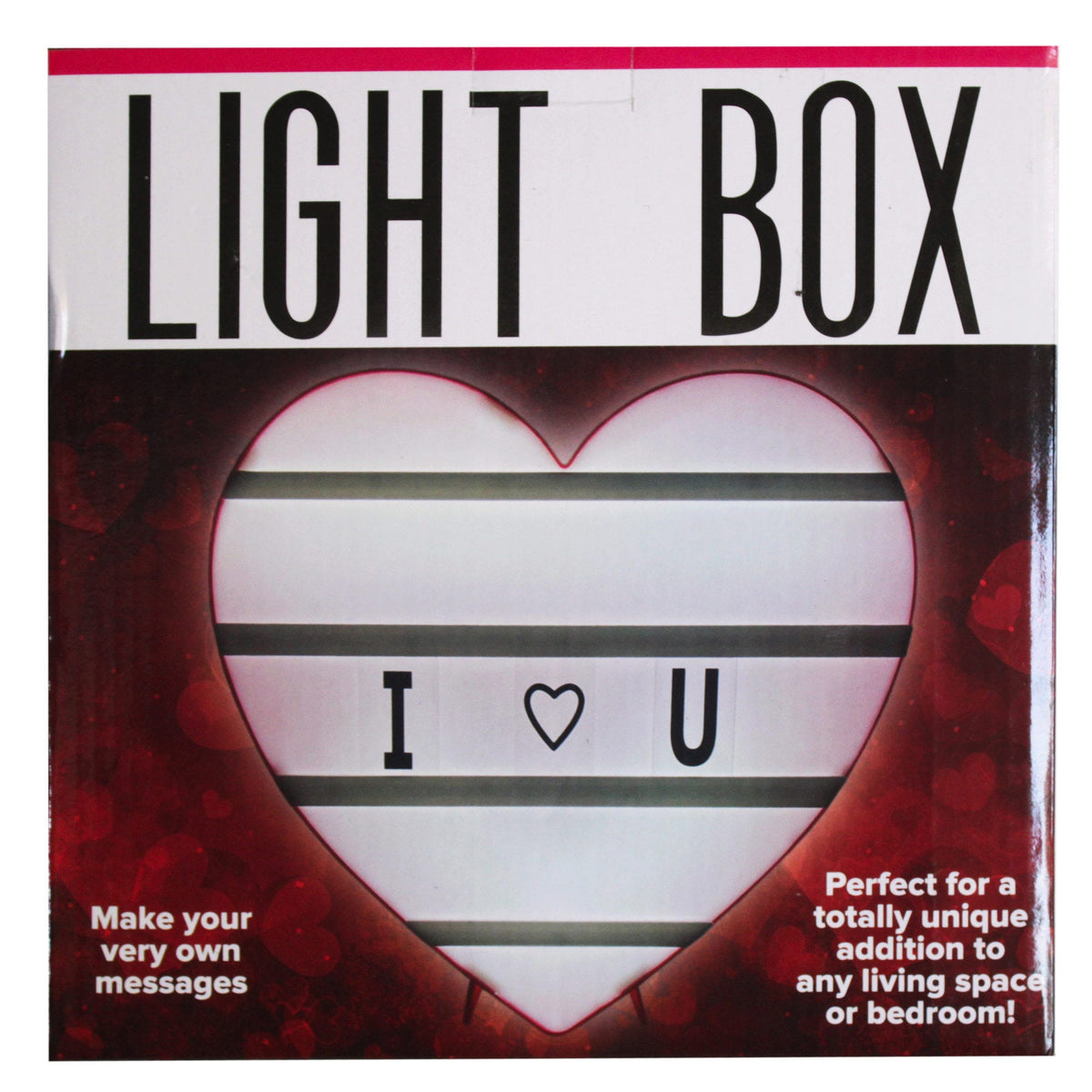 heart shape light box -- 4 per box
