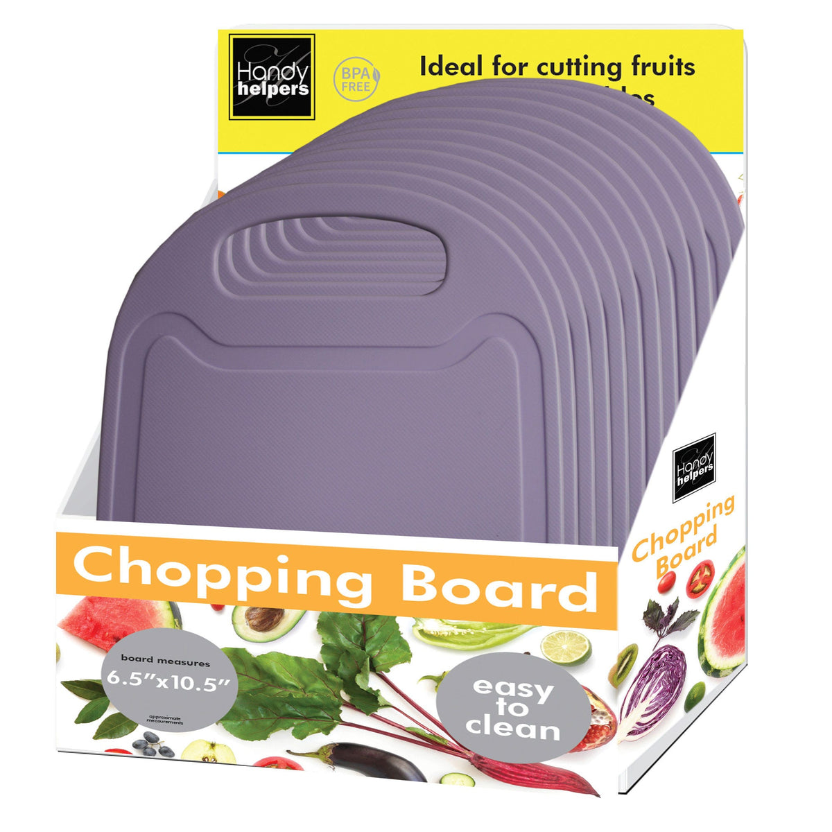 pastel chopping boards - - -- 23 per box