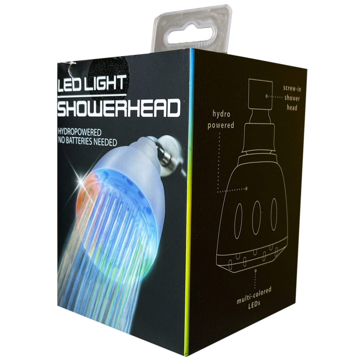 color changing led shower heads -- 4 per box