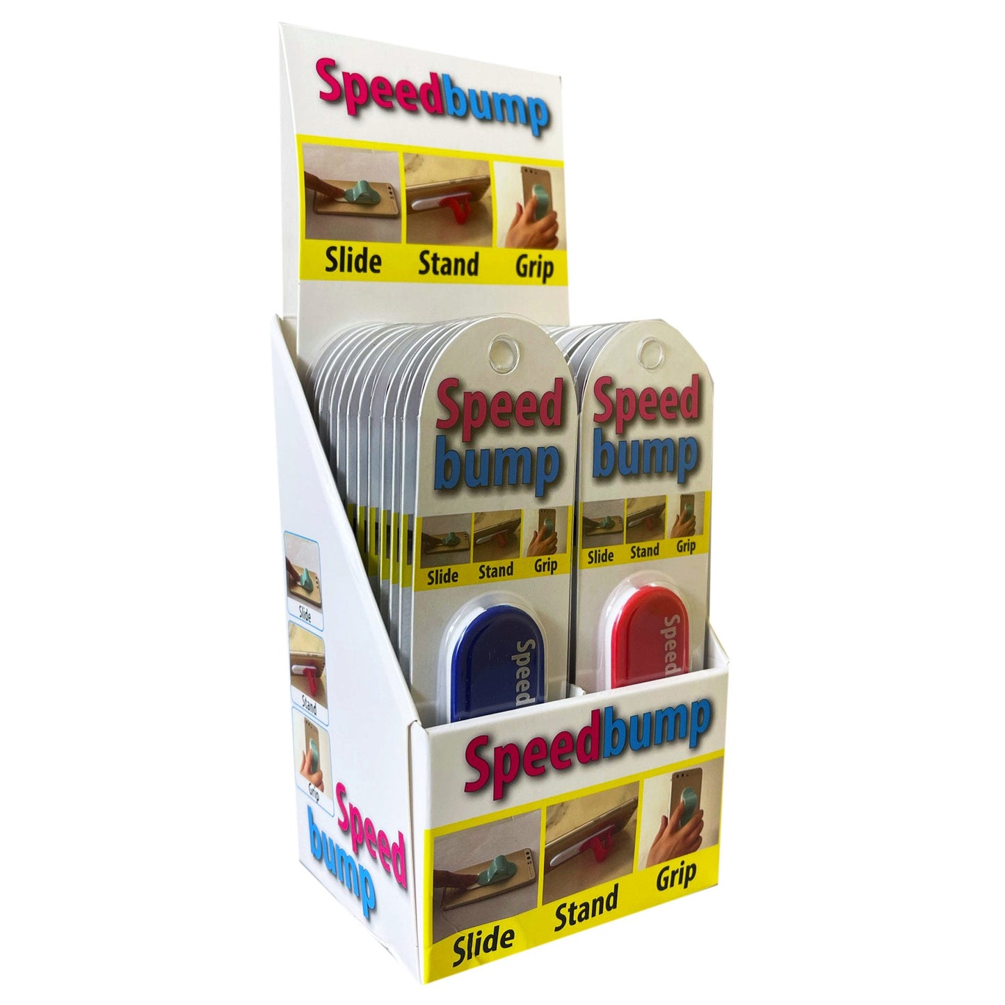 speed bump phone stands - assorted colors -- 64 per box