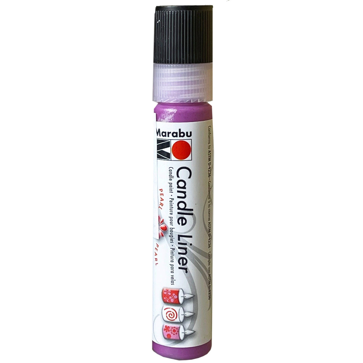marabu 25ml candle liner - purple -- 64 per box