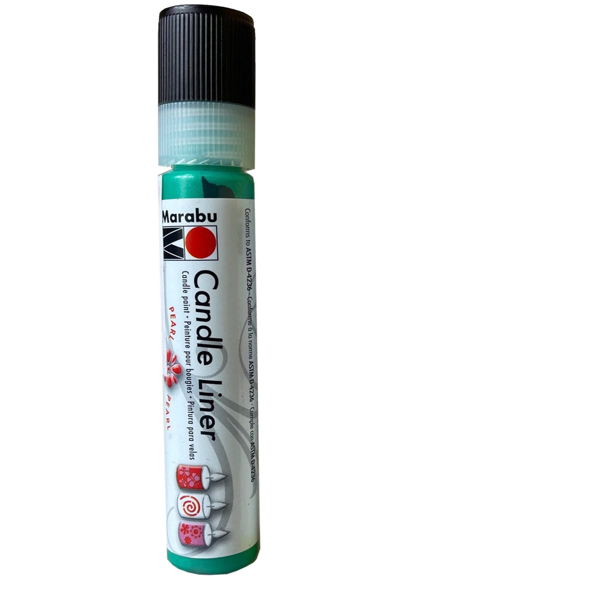 marabu candle liner - 25ml - green -- 64 per box