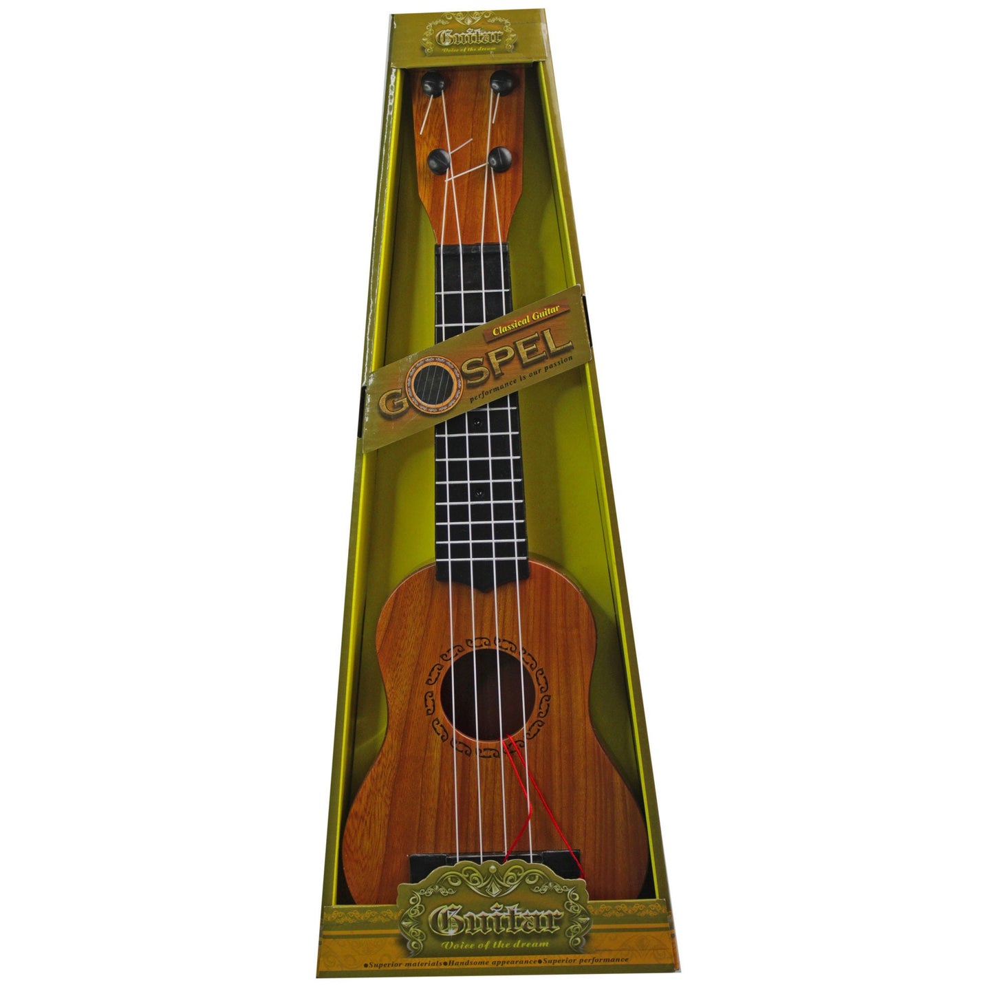 4-string wood ukeleles - 16 inches -- 6 per box