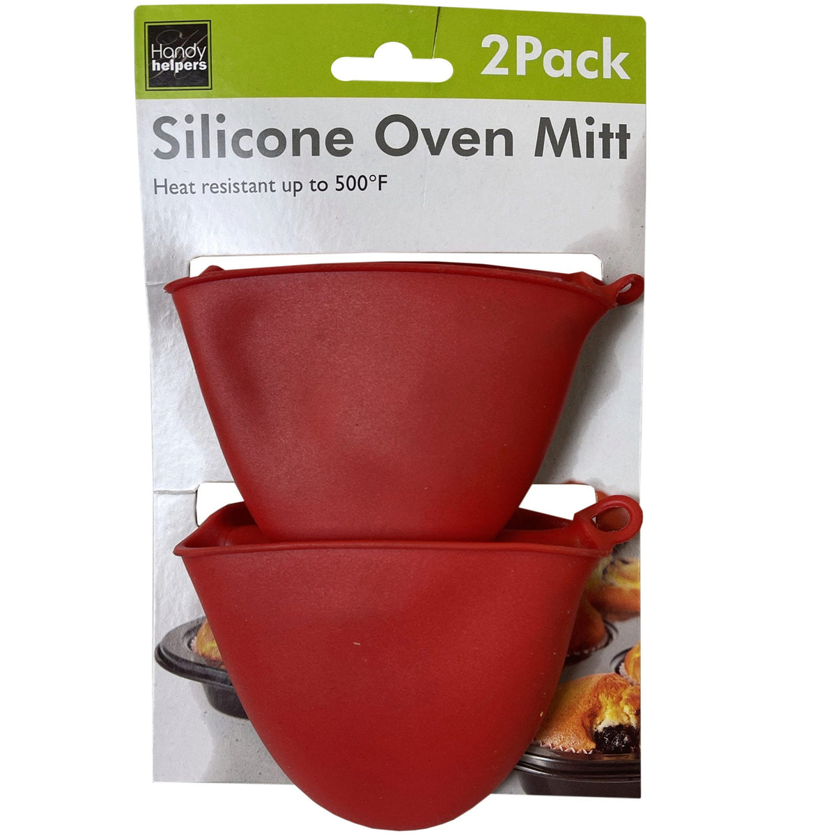 silicone oven mitts - 2 pack - -- 15 per box