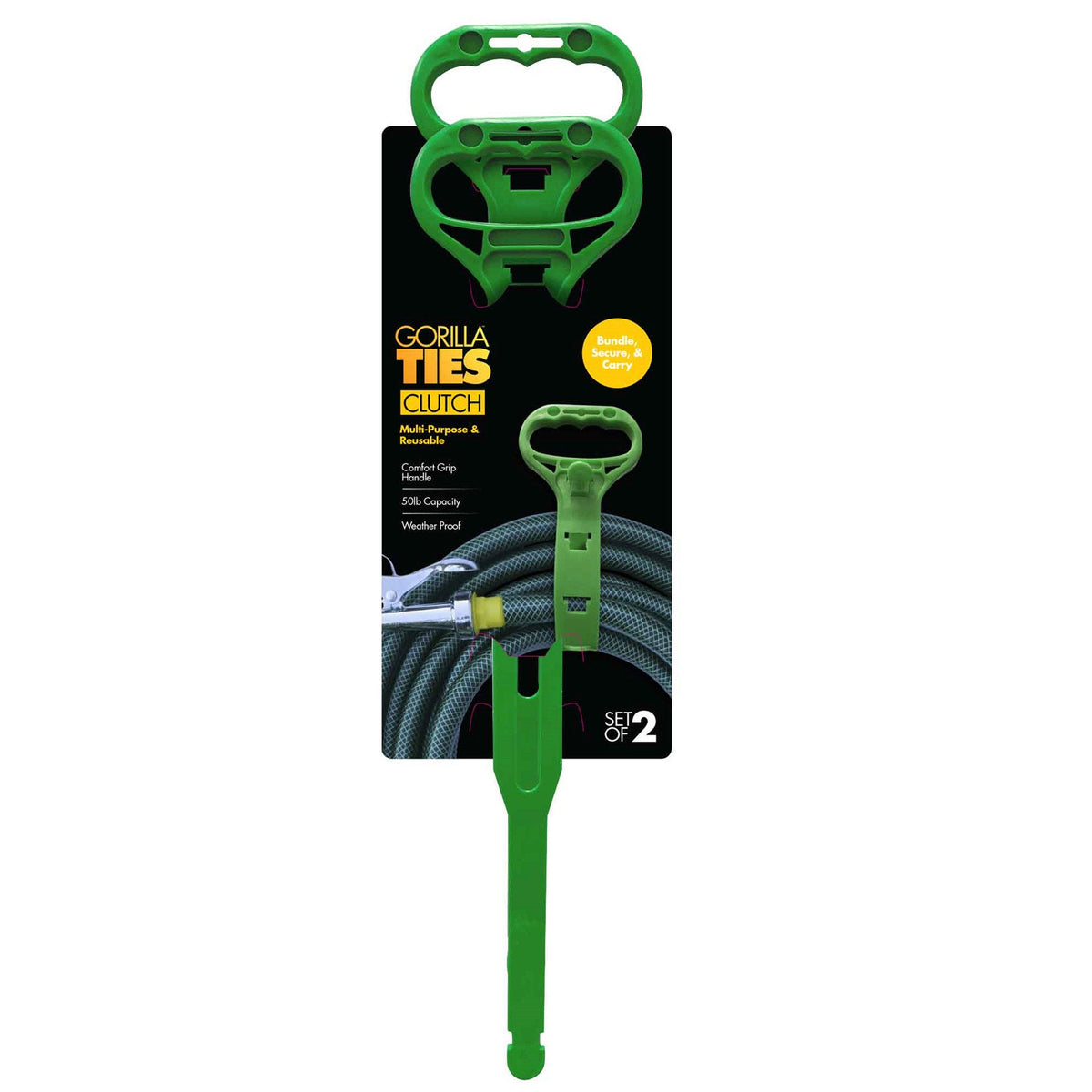 gorilla ties clutch set of 2 - idea works -- 11 per box