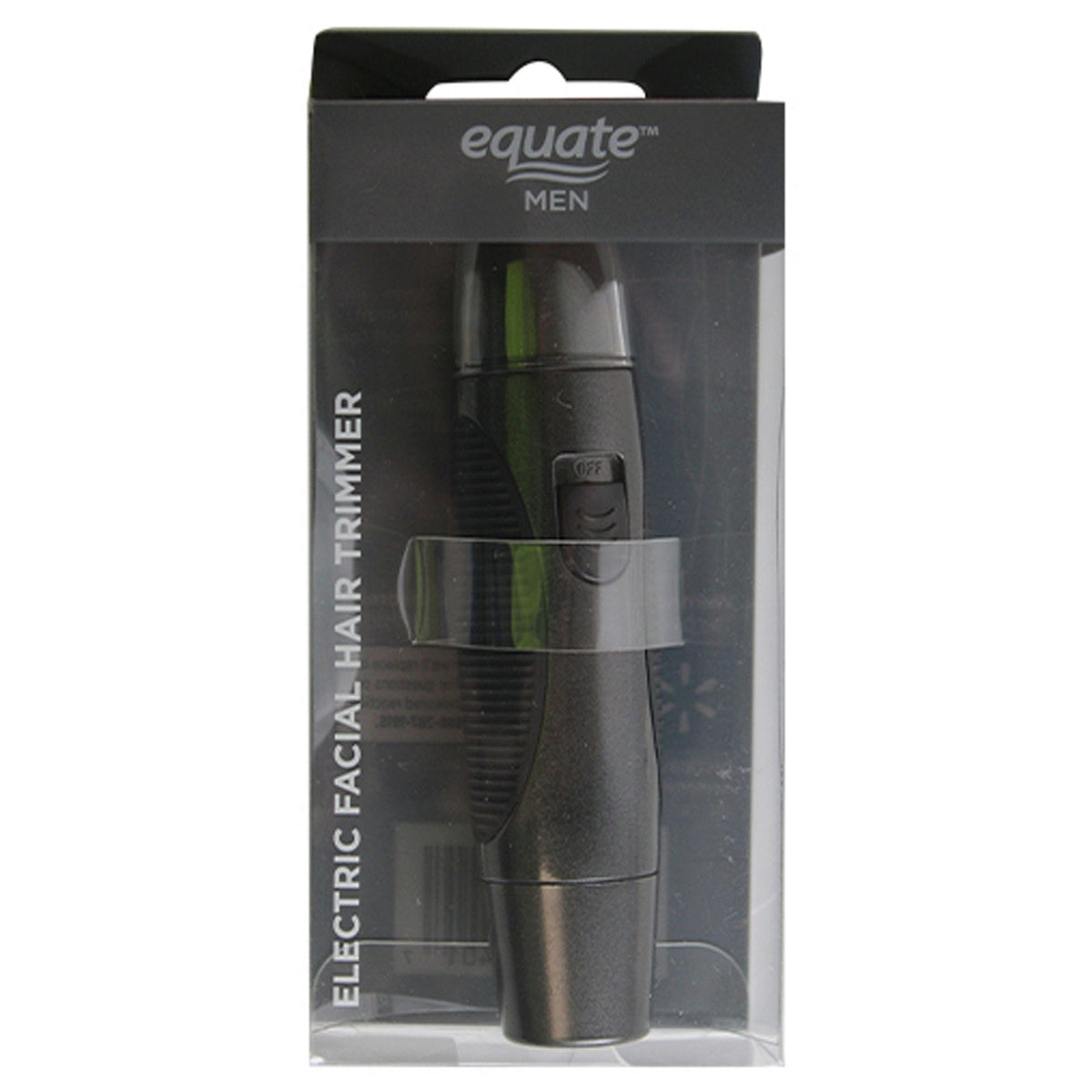 equate electric facial hair trimmer -- 11 per box