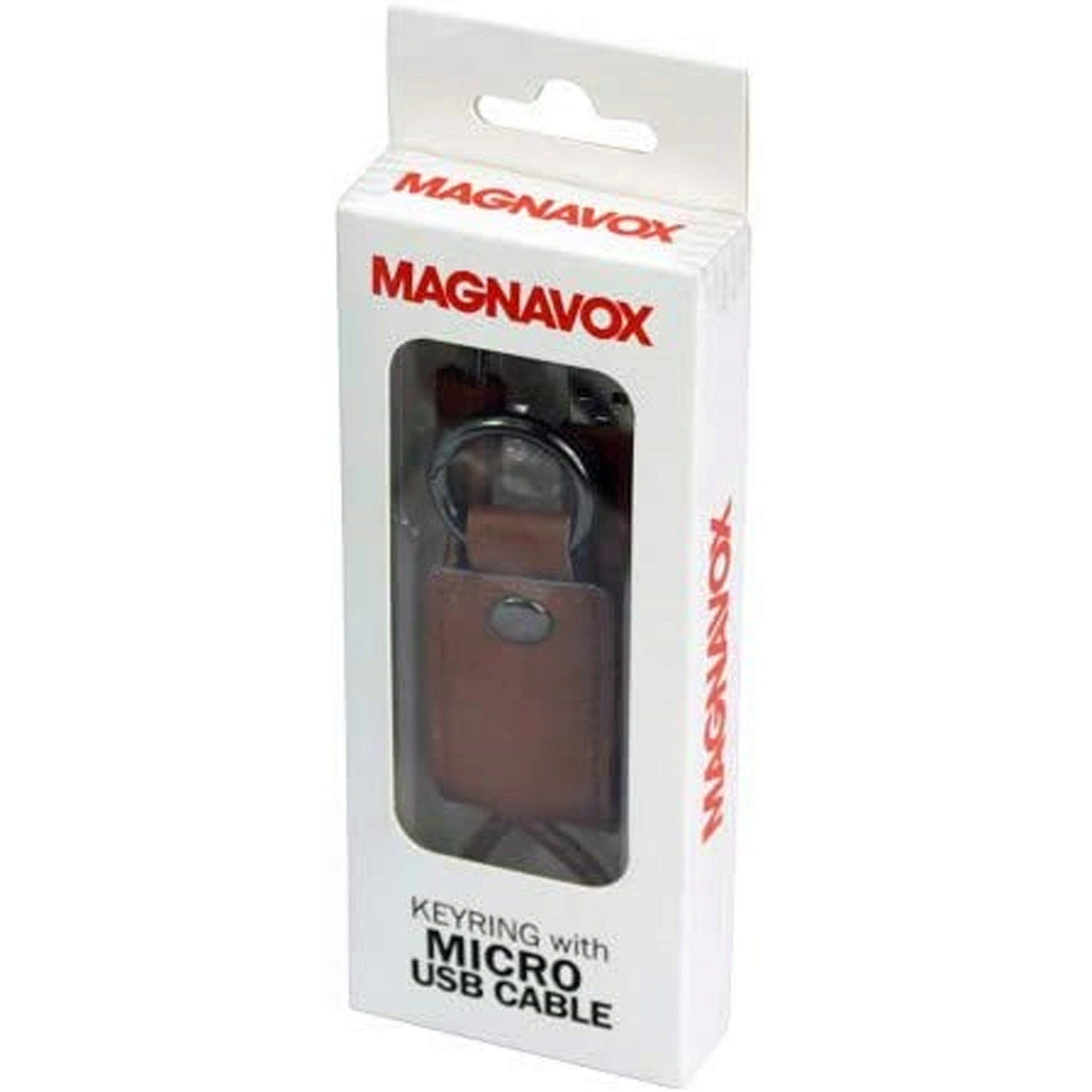 magnavox keyring with micro usb charging cable - -  -- 20 per case