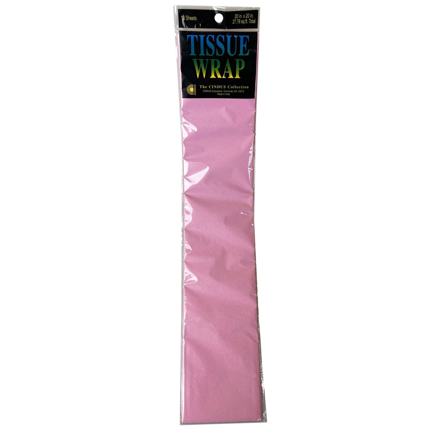 bulk pink gift tissue wrap - 20x20 -- 56 per box