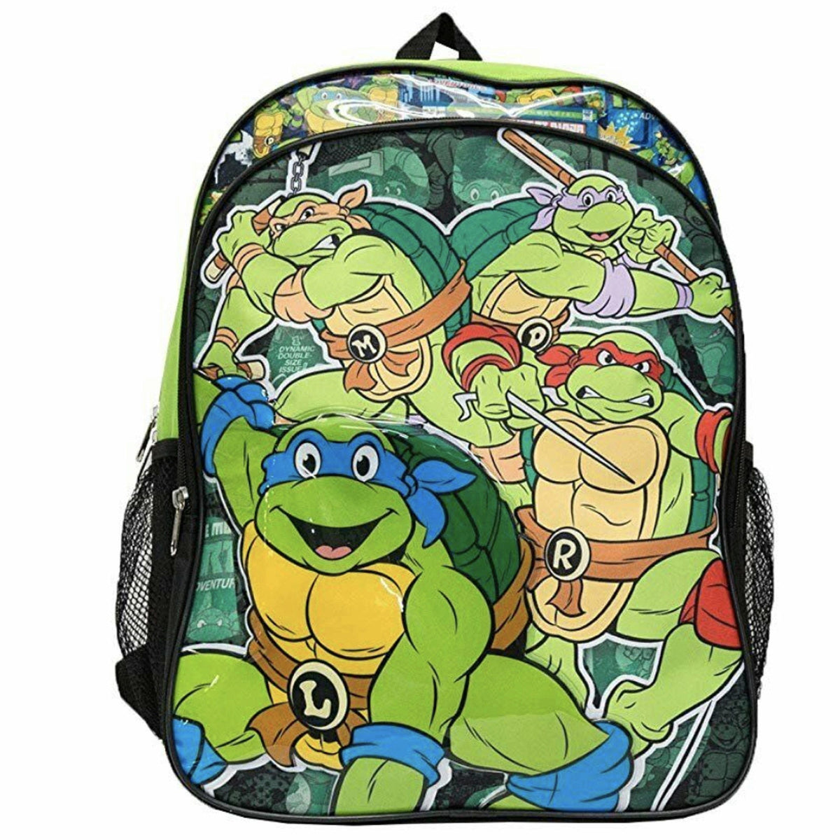 teenage mutant ninja turtles backpack - 16 in - - -- 5 per box