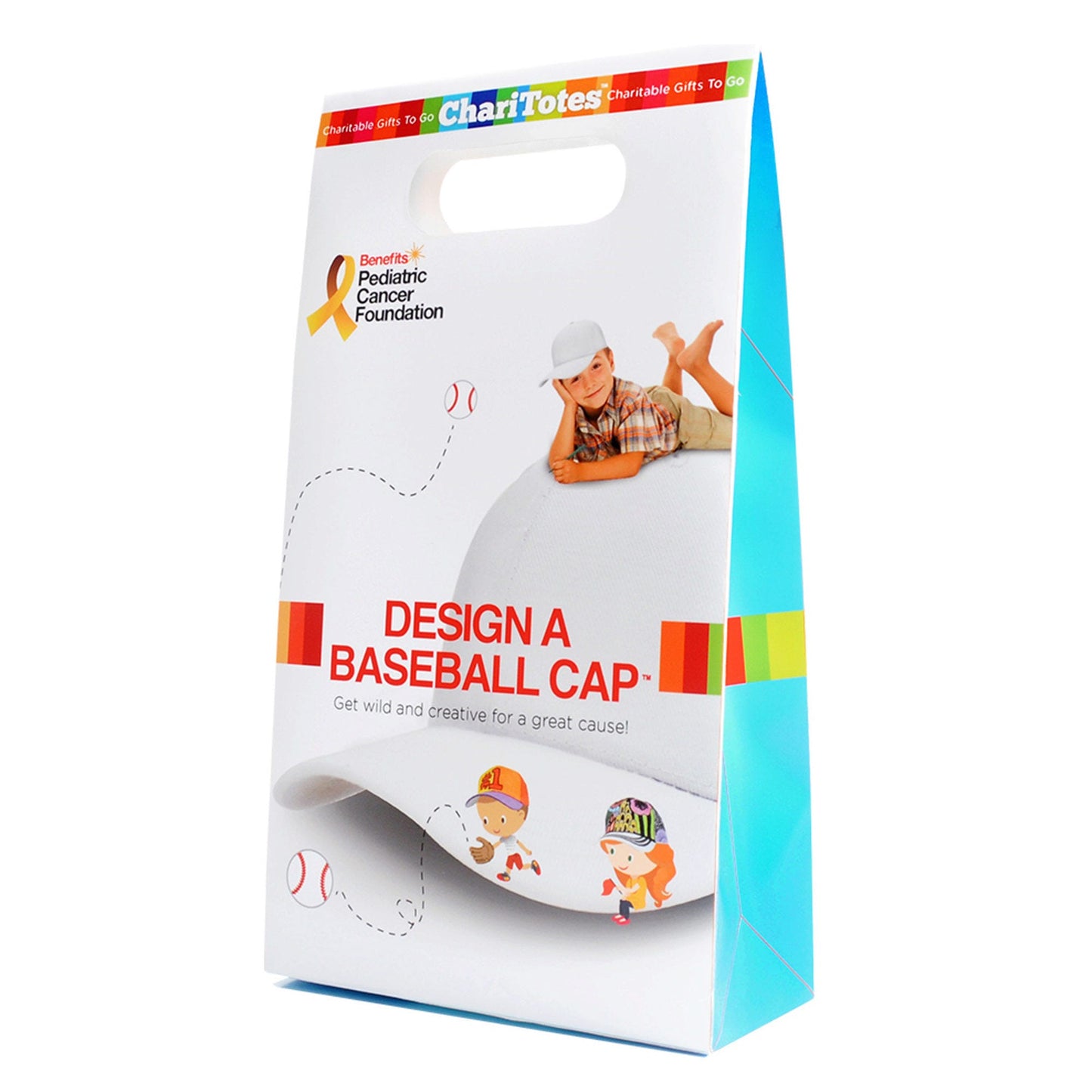 chari totes baseball cap design kit -- 8 per box