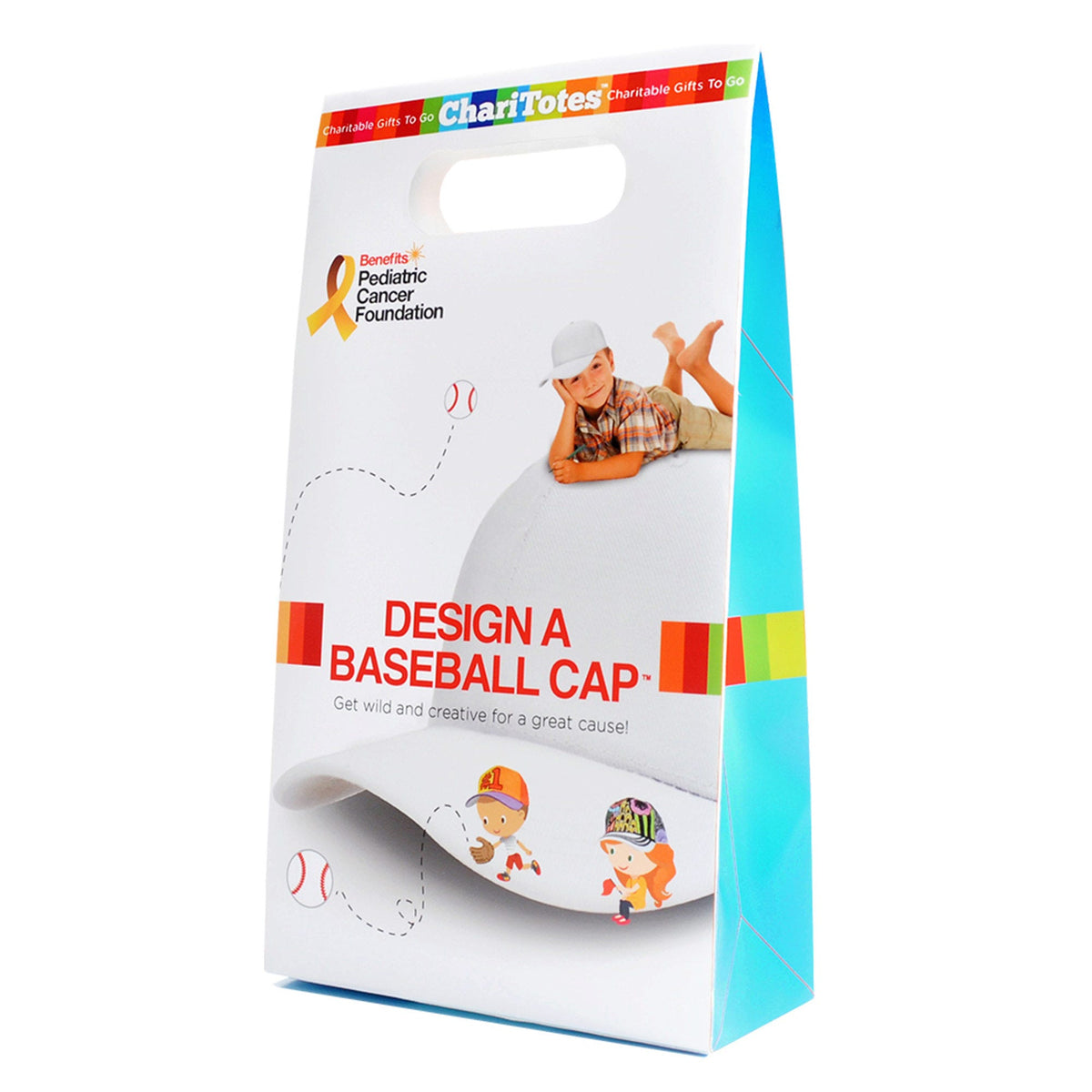 chari totes baseball cap design kit -- 8 per box