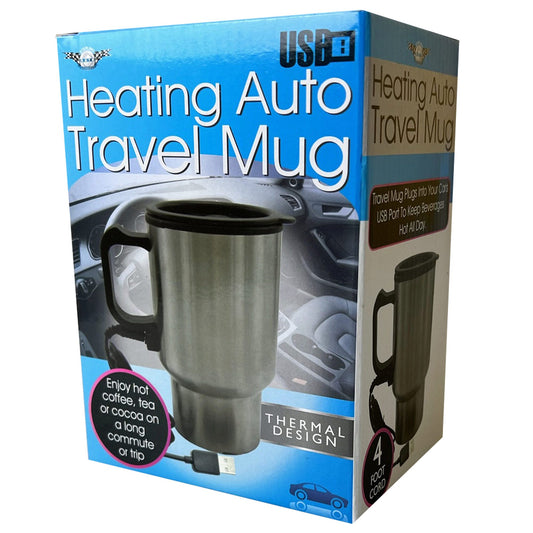 heated travel mugs - usb powered -- 3 per box