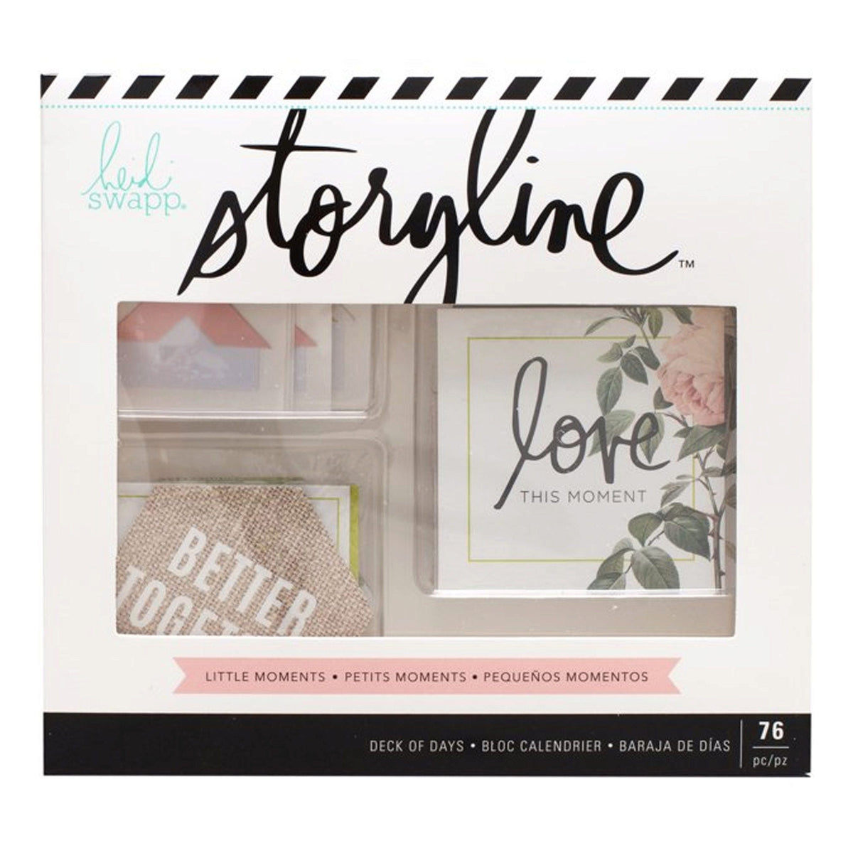 little moments edition scrapbooking set - 144 pieces - heidi swapp -- 25 per box