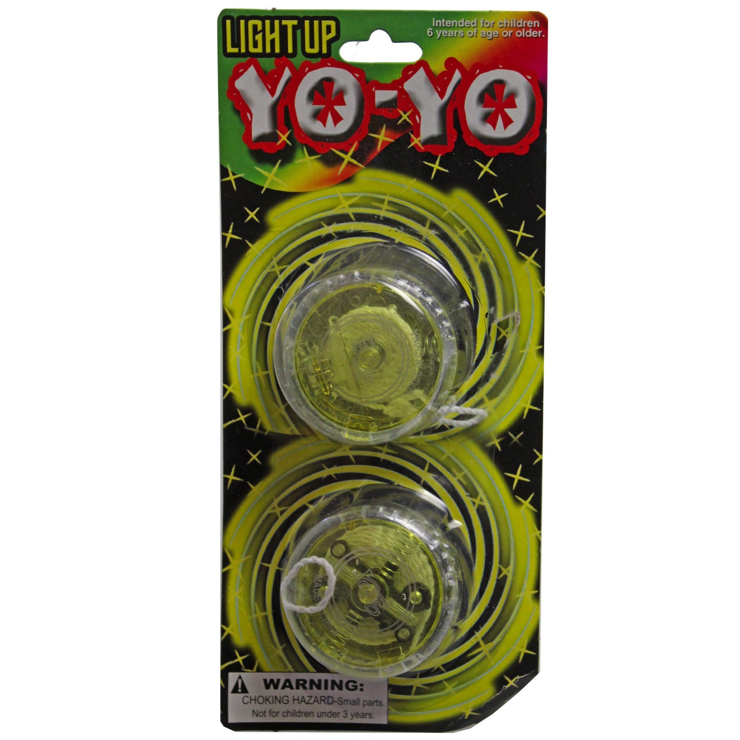 light up yo-yo - 2 pack -- 18 per box