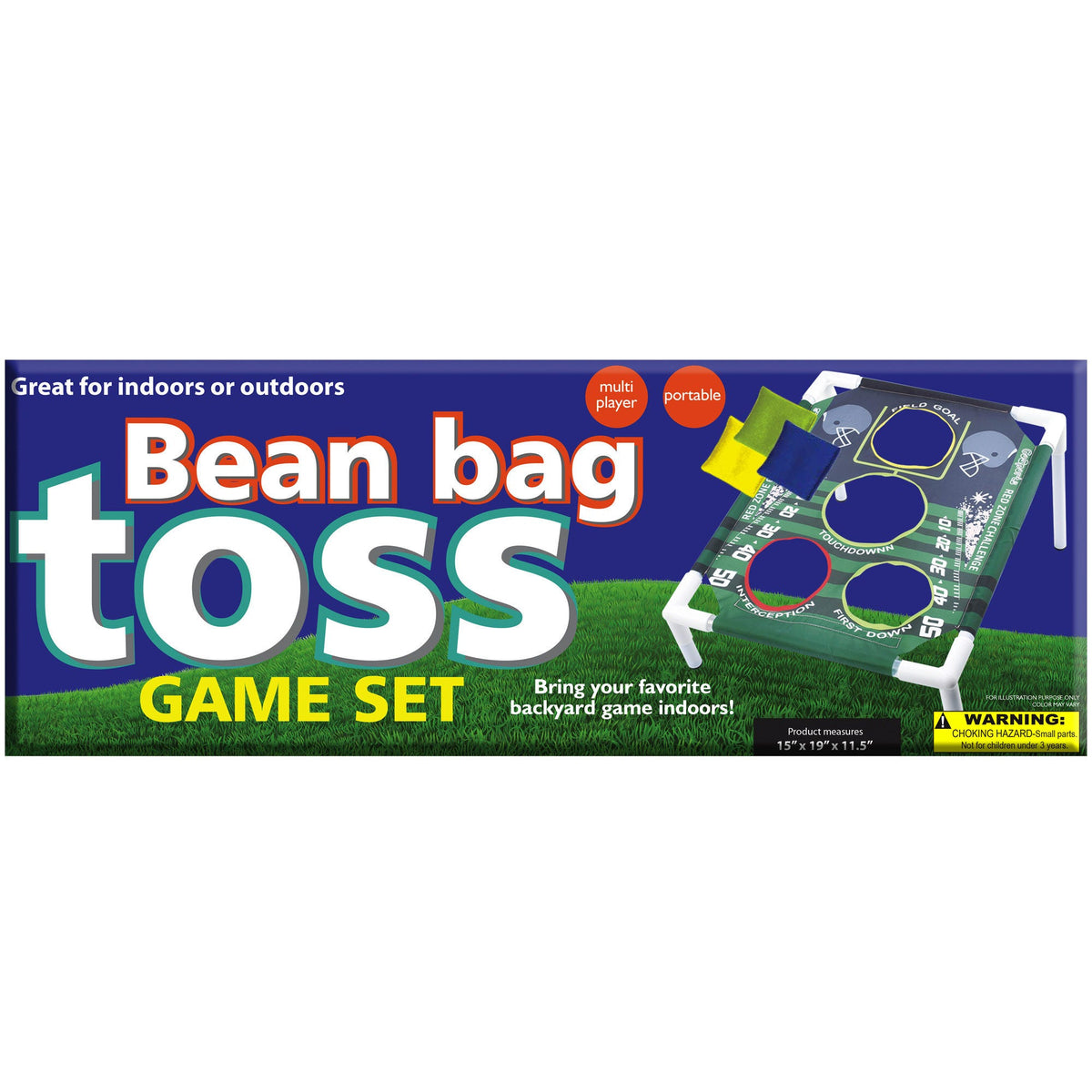 beanbag toss game set - -- 3 per box