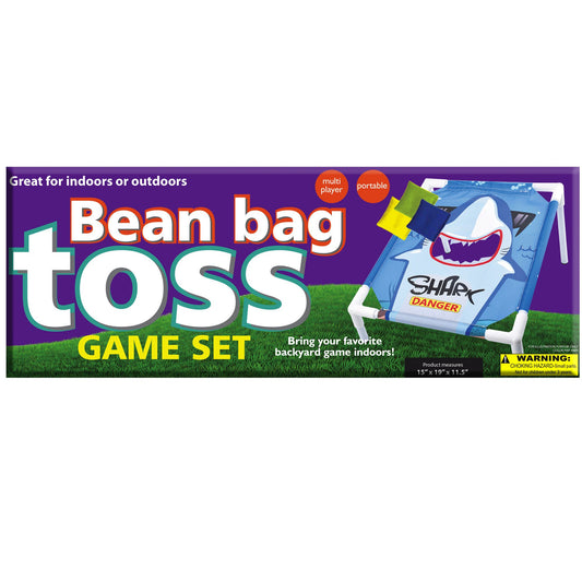 beanbag toss shark game -- 3 per box