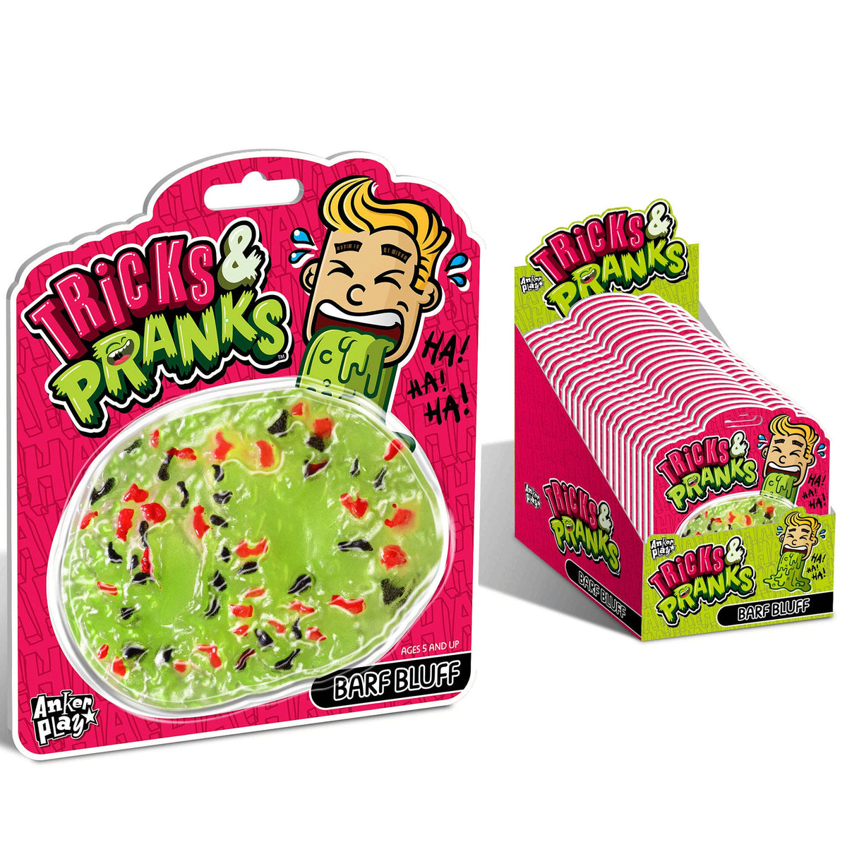 icky yuckz! barf bluff trick sick - -- 24 per case