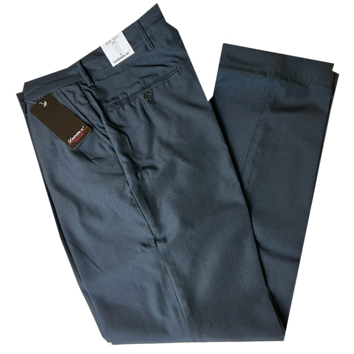 lashalie.w 003a jet black dress pants - assorted sizes -- 8 per box
