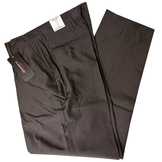lashalie.w 006a chocolate brown dress pants - bulk -- 8 per box