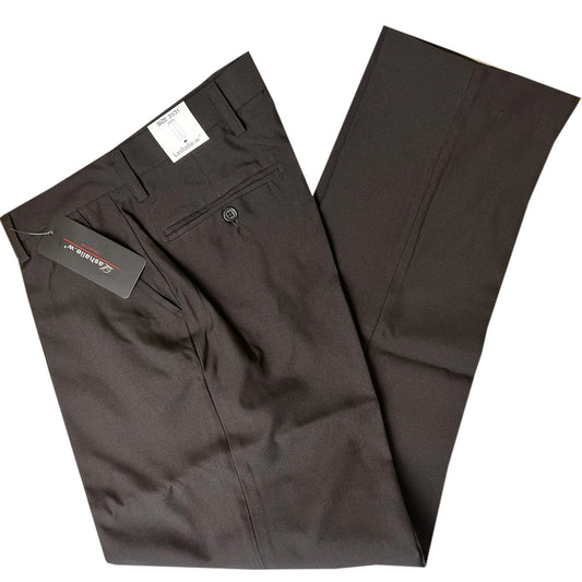 lashalie.w 006 dark brown dress pants - assorted sizes -- 8 per box