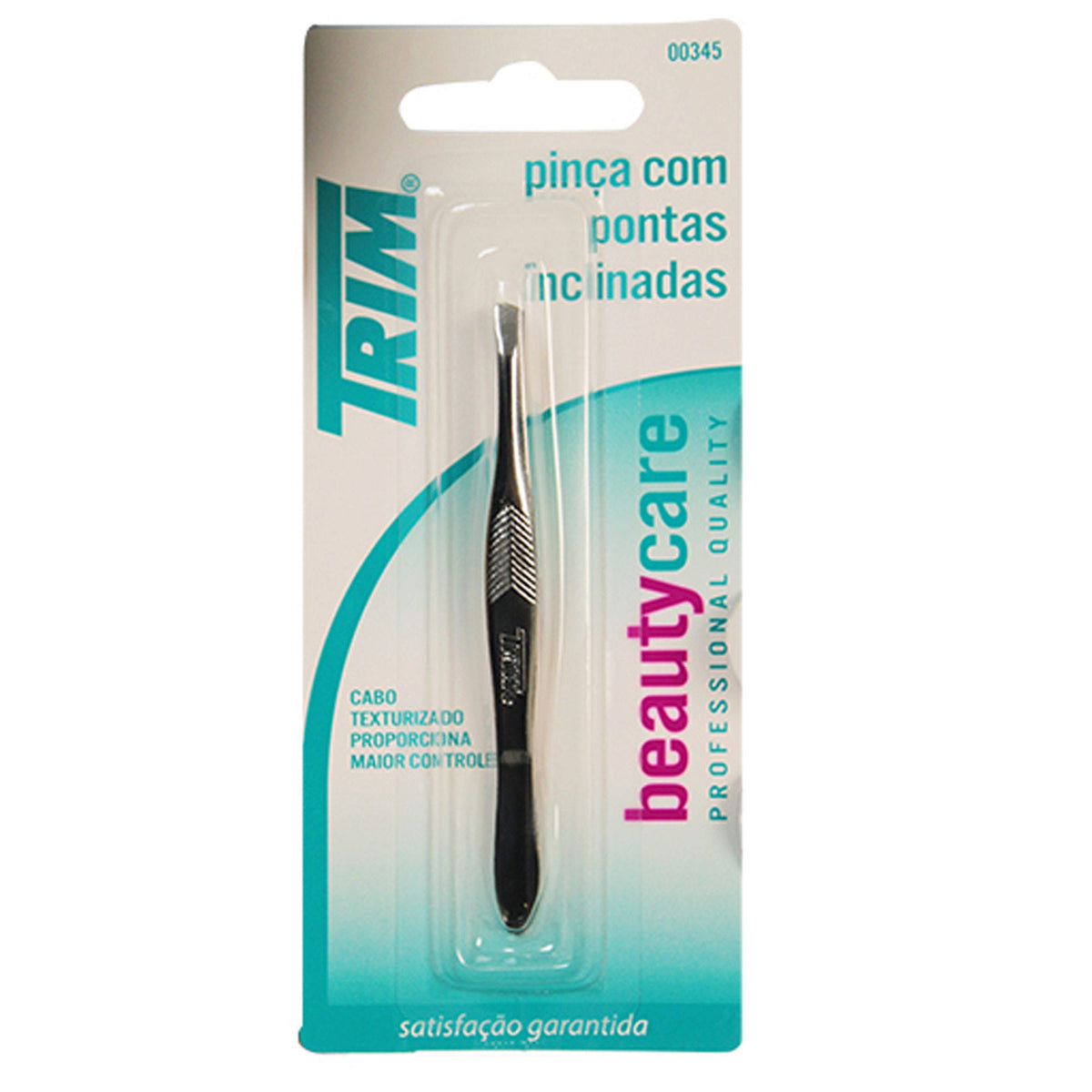 professional quality slant tip tweezers spanish wording -- 64 per box