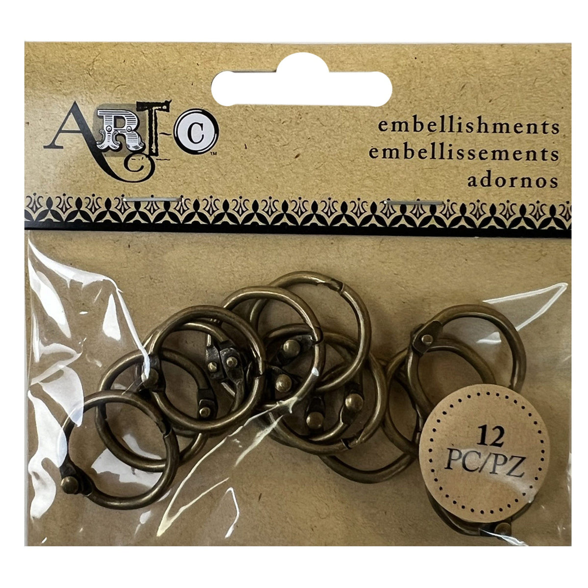 art-c craft embellishments - bulk -- 56 per box