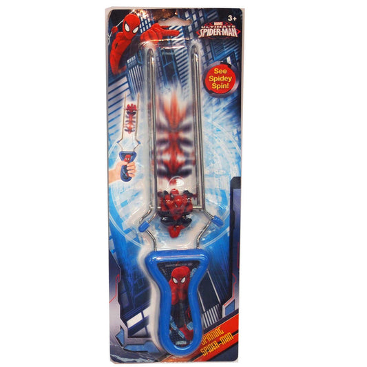 wheelo spinning toy - spiderman & minions -- 12 per case