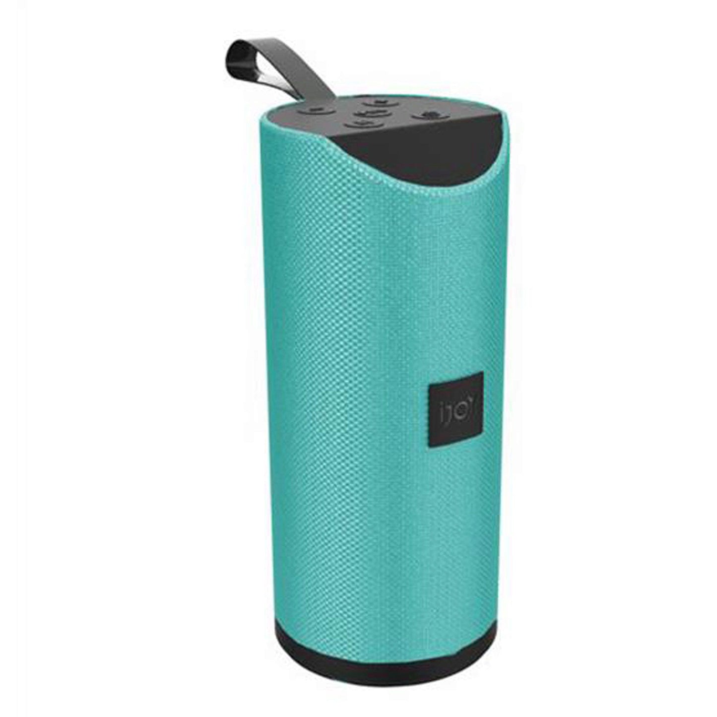 i joy roar extra bass splashproof portable bluetooth speaker in teal -- 6 per box