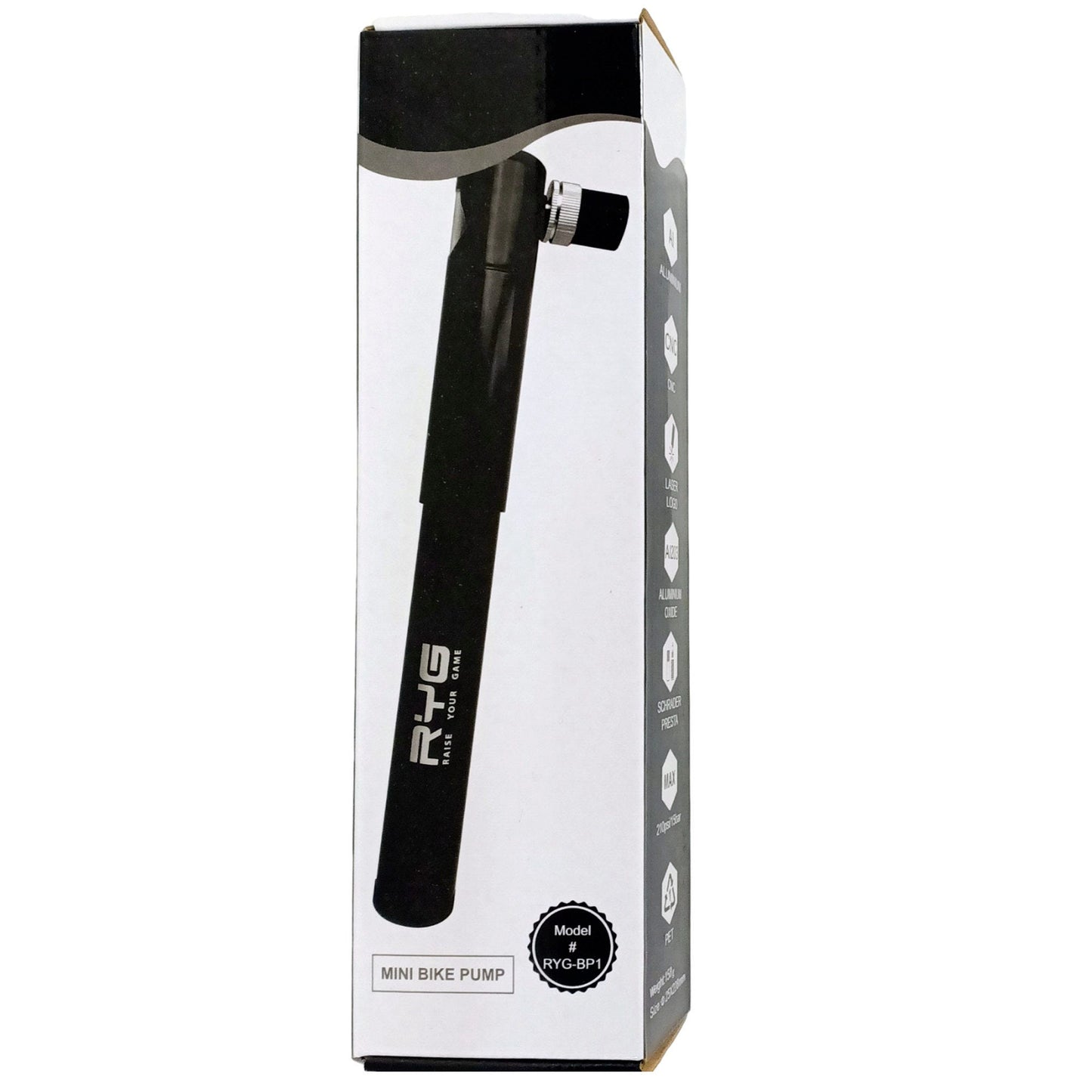 raise your game mini bike pump puncture repair kit -- 8 per box