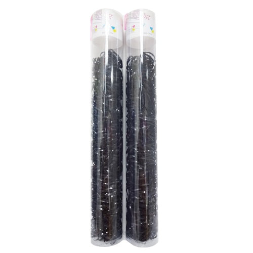 hair elastic bands 2000pc black -- 12 per box