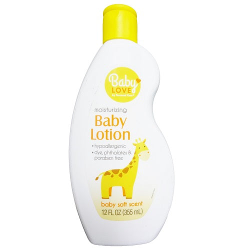 b.l baby lotion 12oz soft scent -- 12 per case