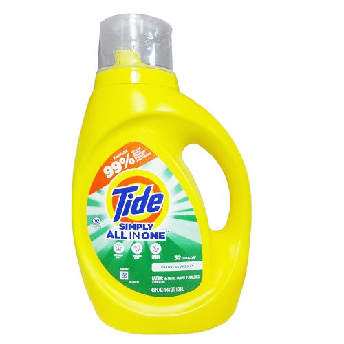 tide simply liq 46oz daybreak fresh -- 6 per case