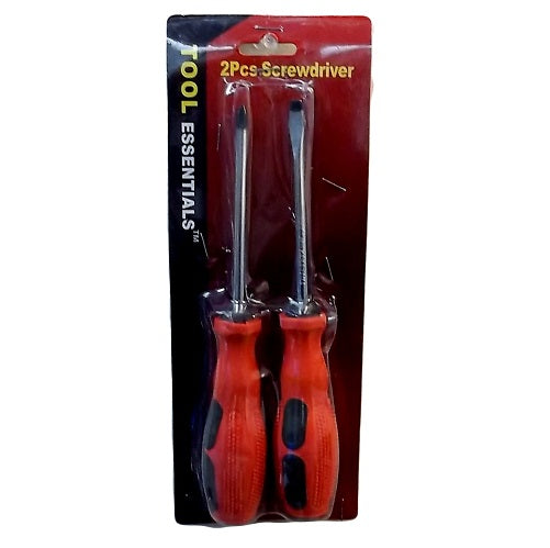 screwdriver 2pc rubber grip -- 24 per case
