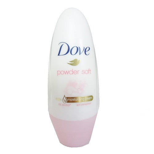 dove roll- on 40ml powder soft -- 24 per case