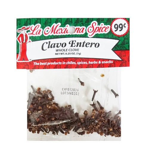 la mexicana clavo entero 0.25oz -- 12 per case