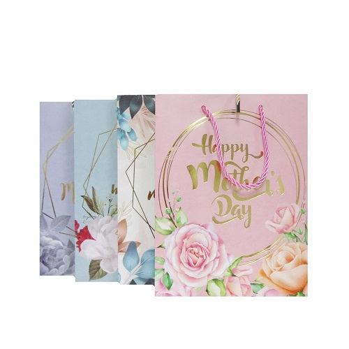 gift bags happy mothers day smll asst -- 12 per box