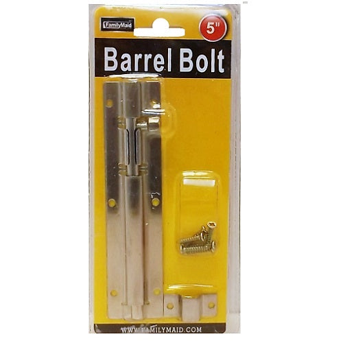 barrel bolt 5in -- 24 per box