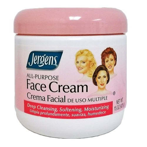 jergens face cream 15oz all- purpose -- 6 per case