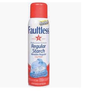 faultless spray starch 20oz regular -- 12 per case