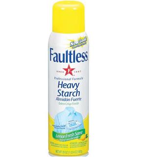 faultless spray starch 20oz lemon -- 12 per case