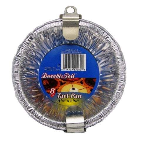 d. foil tart pan 8ct -- 12 per case