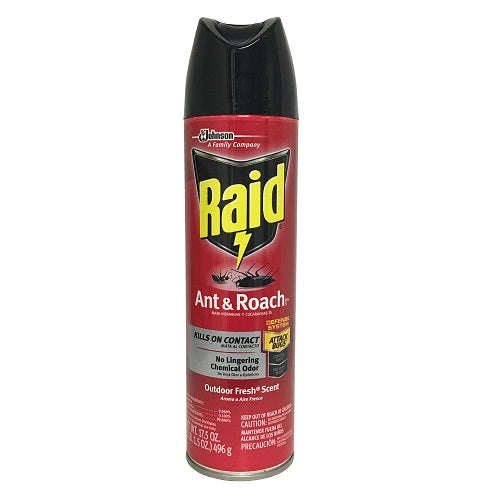 raid ant roach 17.5oz outdoor fresh -- 12 per case